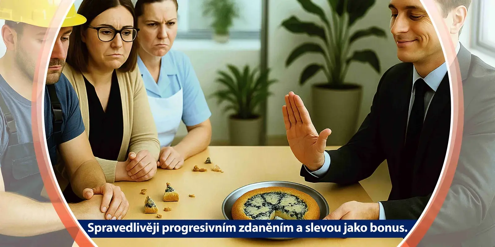 Vize 2025 | Spravedlivěji progresivním zdaněním